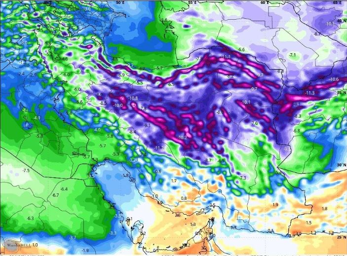 این استان‌ها منتظر سرمای زمستانی باشند