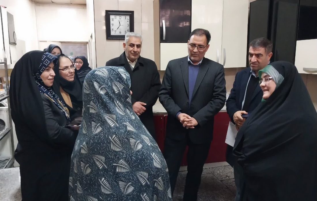 بازدید مدیرکل امور بانوان استانداری از بند نسوان زندان مرکزی تبریز