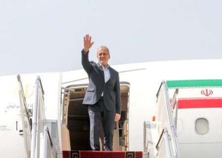 پزشکیان تهران را به مقصد باکو ترک کرد