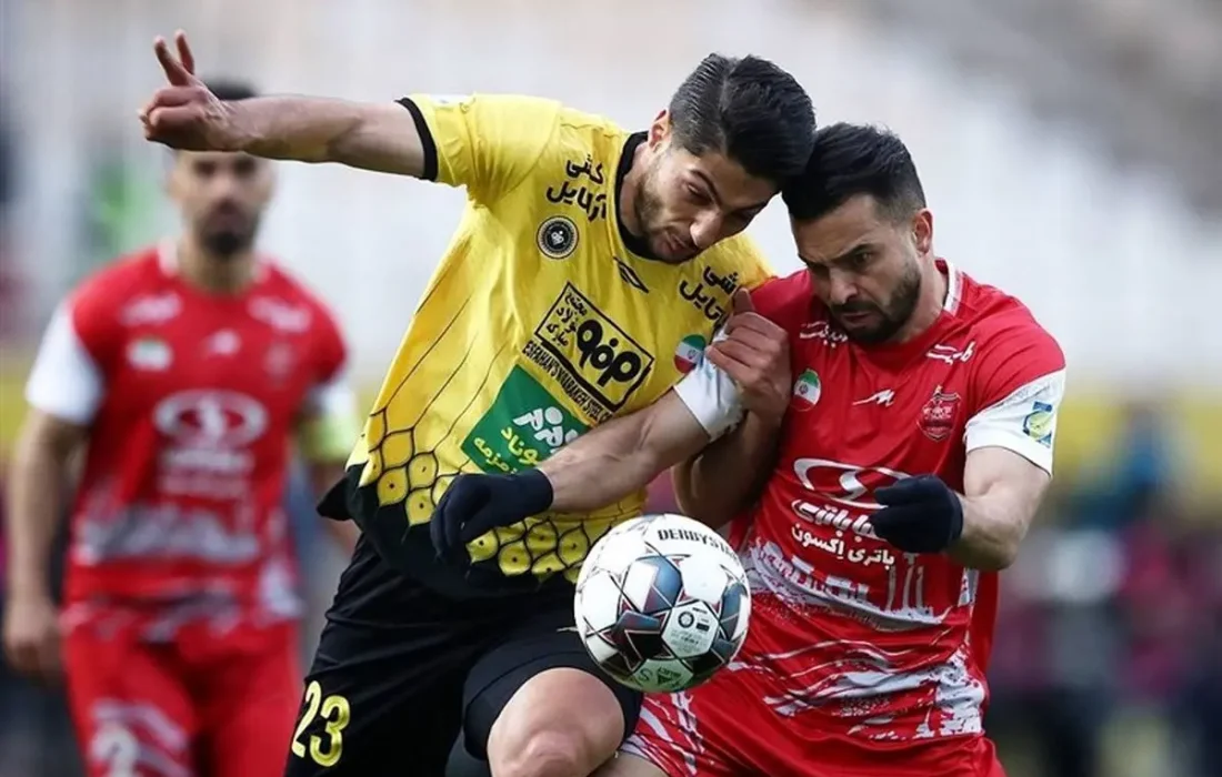 رقابت تنگاتنگ سپاهان و پرسپولیس برای کسب نایب قهرمانی