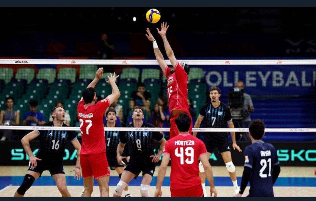 والیبال ایران آرژانتین را هم مغلوب کرد