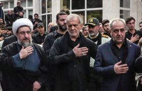 حضور رئیس‌جمهور در آیین عزاداری عاشورای حسینی در تبریز