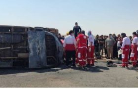 تصادف اتوبوس حامل زائران ایرانی در عراق؛ یک نفر جان باخت