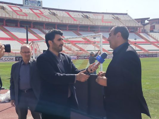 آمادگی کامل ورزشگاه یادگار امام تبریز برای پذیرایی از تراکتوری‌ها