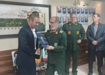 عقیل قارداش زاده تجسم عینی بسیجی تراز انقلاب است