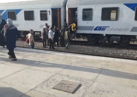 فیلم|تلف شدن ۵۰ گوسفند در برخورد قطار با گله در مراغه