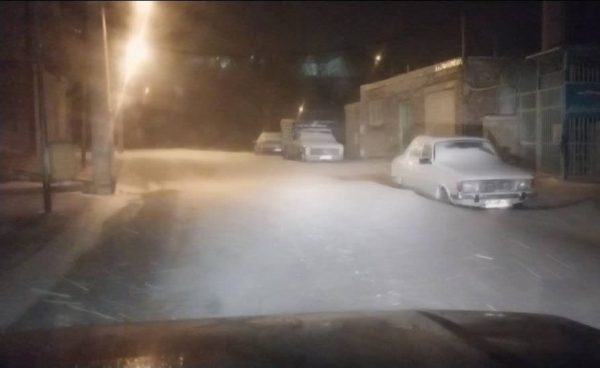 بارش برف و باران، هوای تبریز را از مرز ناسالم عبور داد