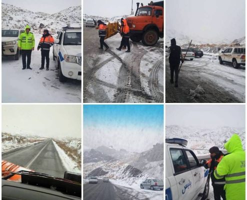 جاده‌های آذربایجان‌شرقی لغزنده است/ محورهای شمالی اهر مسدود