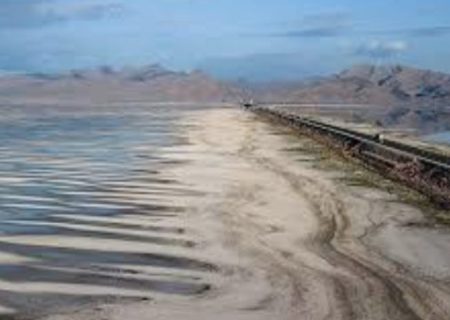 تراز آبی دریاچه ارومیه ۵۶ سانتی متر افزایش یافت