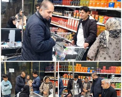 بازدید سرزده مدیرکل تعاون،کار و رفاه اجتماعی آذربایجان شرقی از فروشگاه‌های کالابرگ