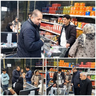 بازدید سرزده مدیرکل تعاون،کار و رفاه اجتماعی آذربایجان شرقی از فروشگاه‌های کالابرگ
