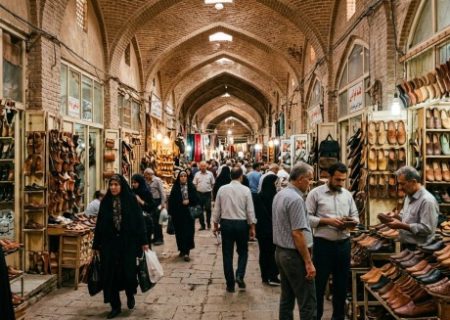 باز و فعال بودن بازار کفاشان تبریز در ایام جنگ