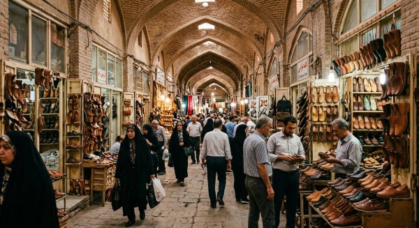 باز و فعال بودن بازار کفاشان تبریز در ایام جنگ