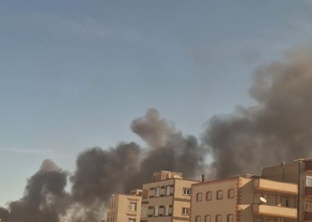 حمله هوایی دشمن به قراملک تبریز