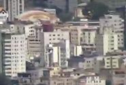 لحظه برخورد هواپیما با یک ساختمان مسکونی در برزیل