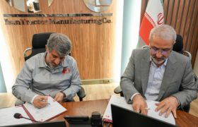 تفاهم‌نامه همکاری یک همتی شهرداری کرج و تراکتورسازی ایران
