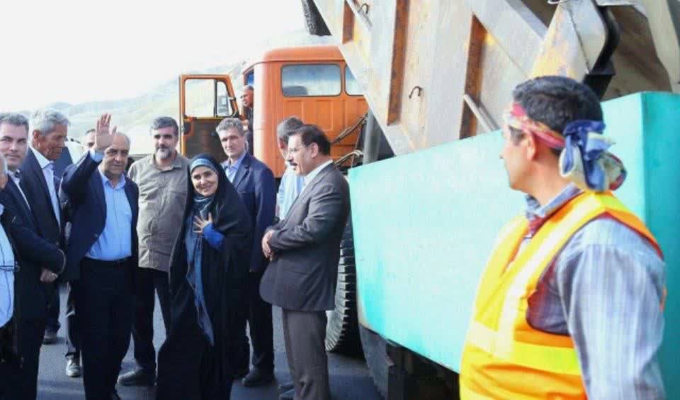 آنچه در سفر یک‌روزه زمینی وزیر راه و شهرسازی به آذربایجان شرقی گذشت