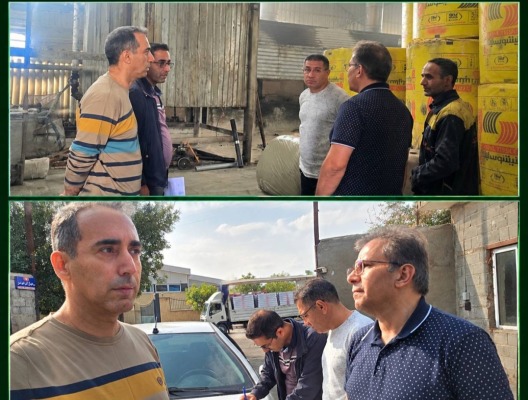 پایش میدانی واحدهای شهرک صنعتی هاشمی رفسنجانی با هدف کنترل آلایندگی